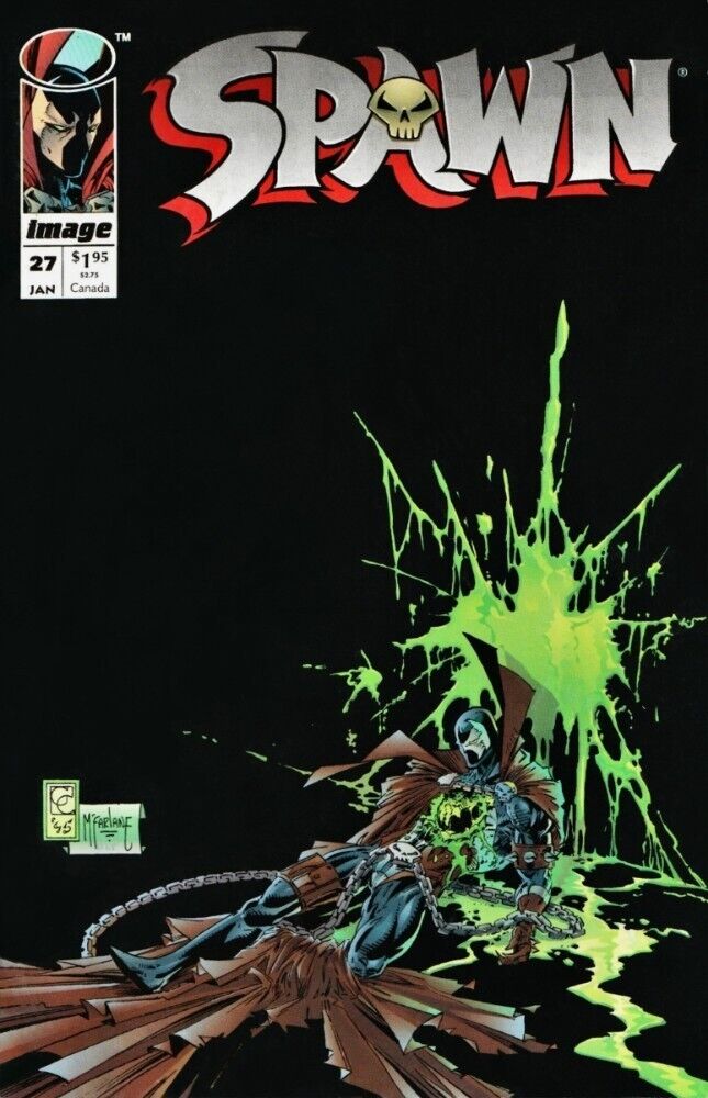 Spawn #27 - Image Comics - Direct Edition - January 1995 - 1st App. of The Curse
