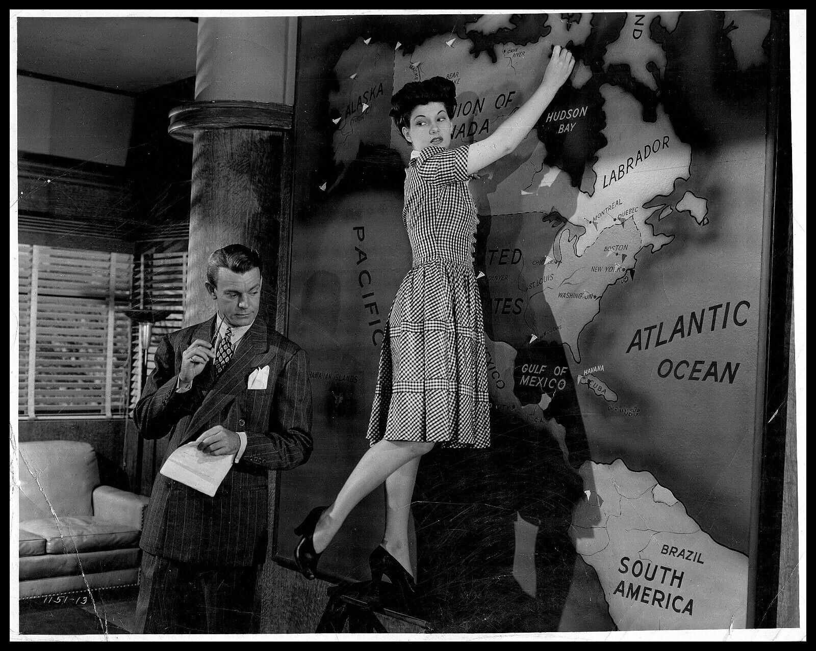 Dennis O\'Keefe + Jane Frazee in Moonlight Masquerade (1942) PHOTO M 193