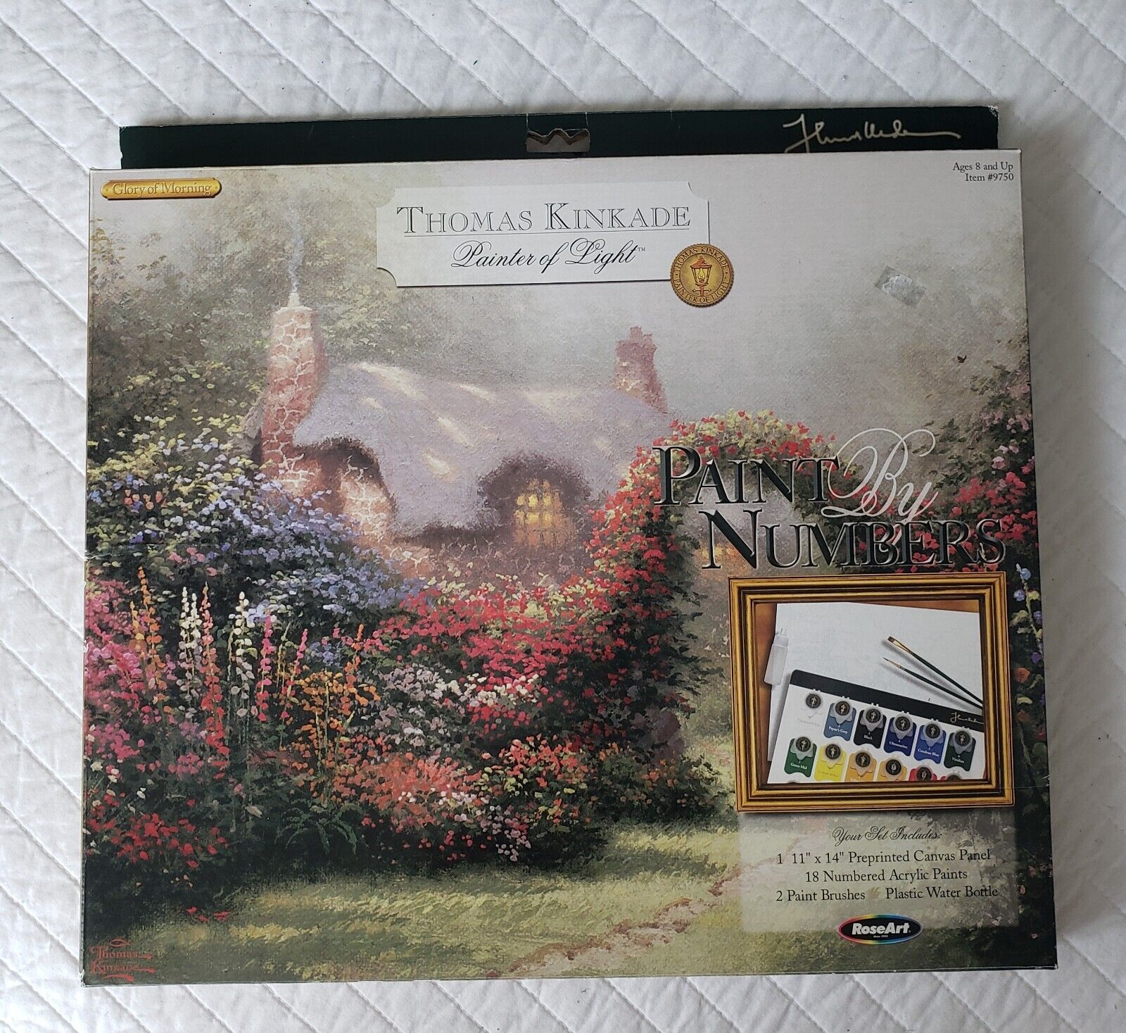 Thomas Kinkade Painter Of Light Paint By Numbers Glory Of Morning #9750