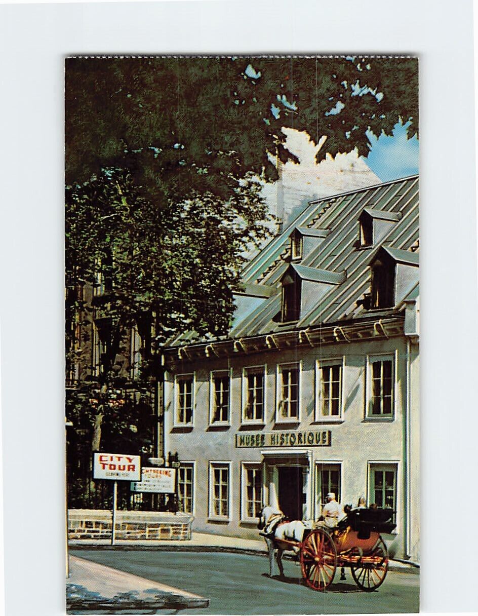 Postcard Musee de Cire Wax Museum Quebec Canada