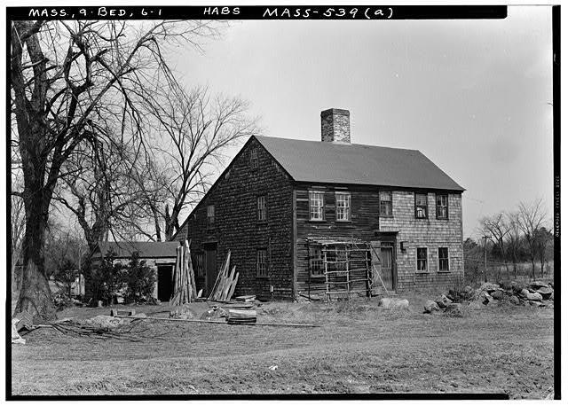 Old Garrison House,Bedford Springs,Bedford,Middlesex County,Massachusetts,MA