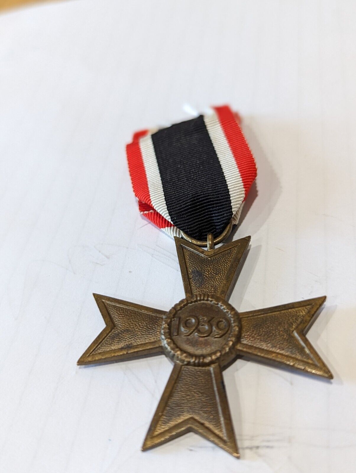 World War II Merit Cross With Ribbon Second Class