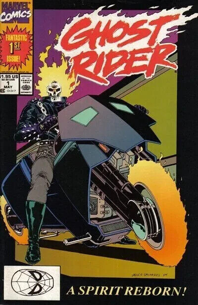 Marvel Comics Ghost Rider #1 Javier Saltares Cover 1st Appearance Danny Ketch NM