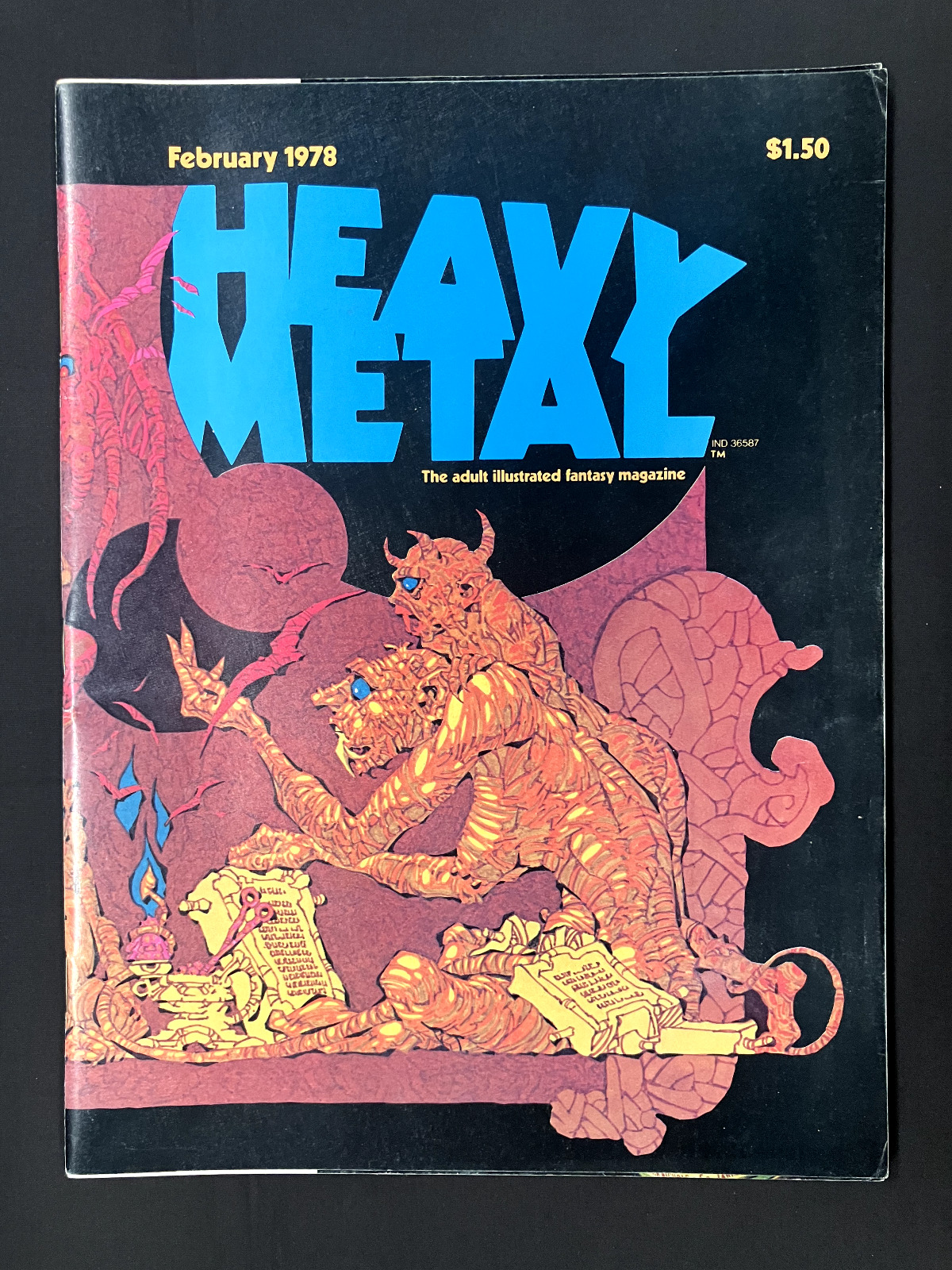 Heavy Metal Vol 1 #11 HM Communications Feb 1978