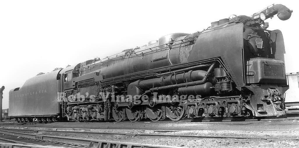  Pennsylvania Railroad S-2 photo 6-8-6 Steam Turbine Locomotive 6200 PRR train 3