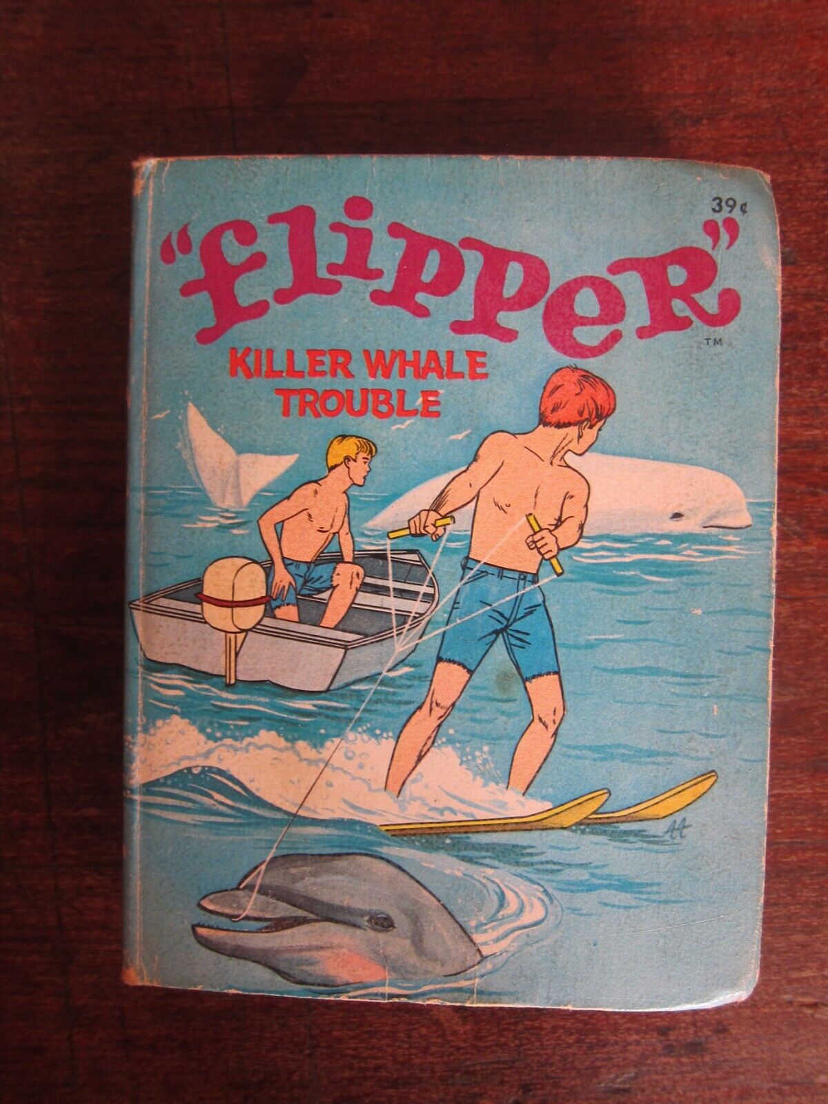 Whitman Big Little Book #3 - Flipper: Killer Whale Trouble (1967) - television