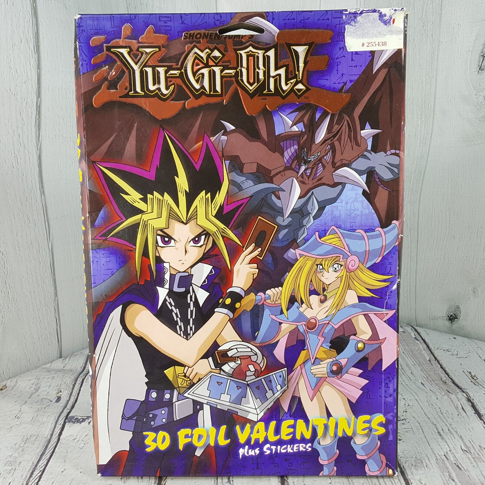 Vintage 1996 Yu-Gi-Oh Anime 30 Foil Valentine Cards & Stickers Takahashi SEALED
