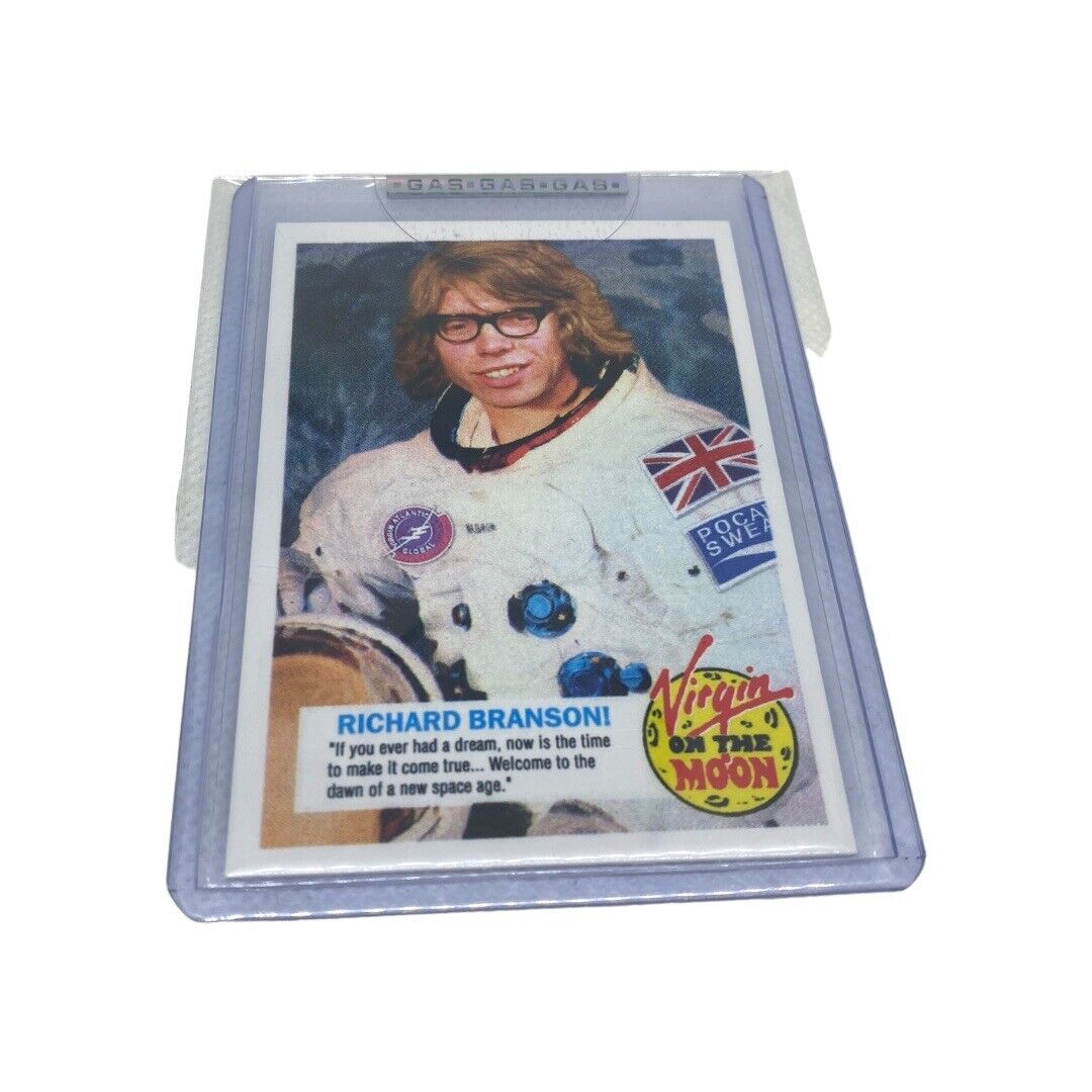 2021 G.A.S. RICHARD BRANSON ROOKIE CARD NTWRK EXCLUSIVE GAS ONLY 437 SOLD OUT