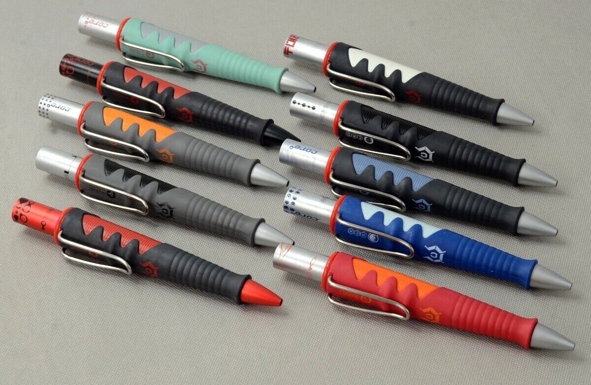 Rotring core ballpoint pens 10 pcs rare collection set  Almost unused | 30% off