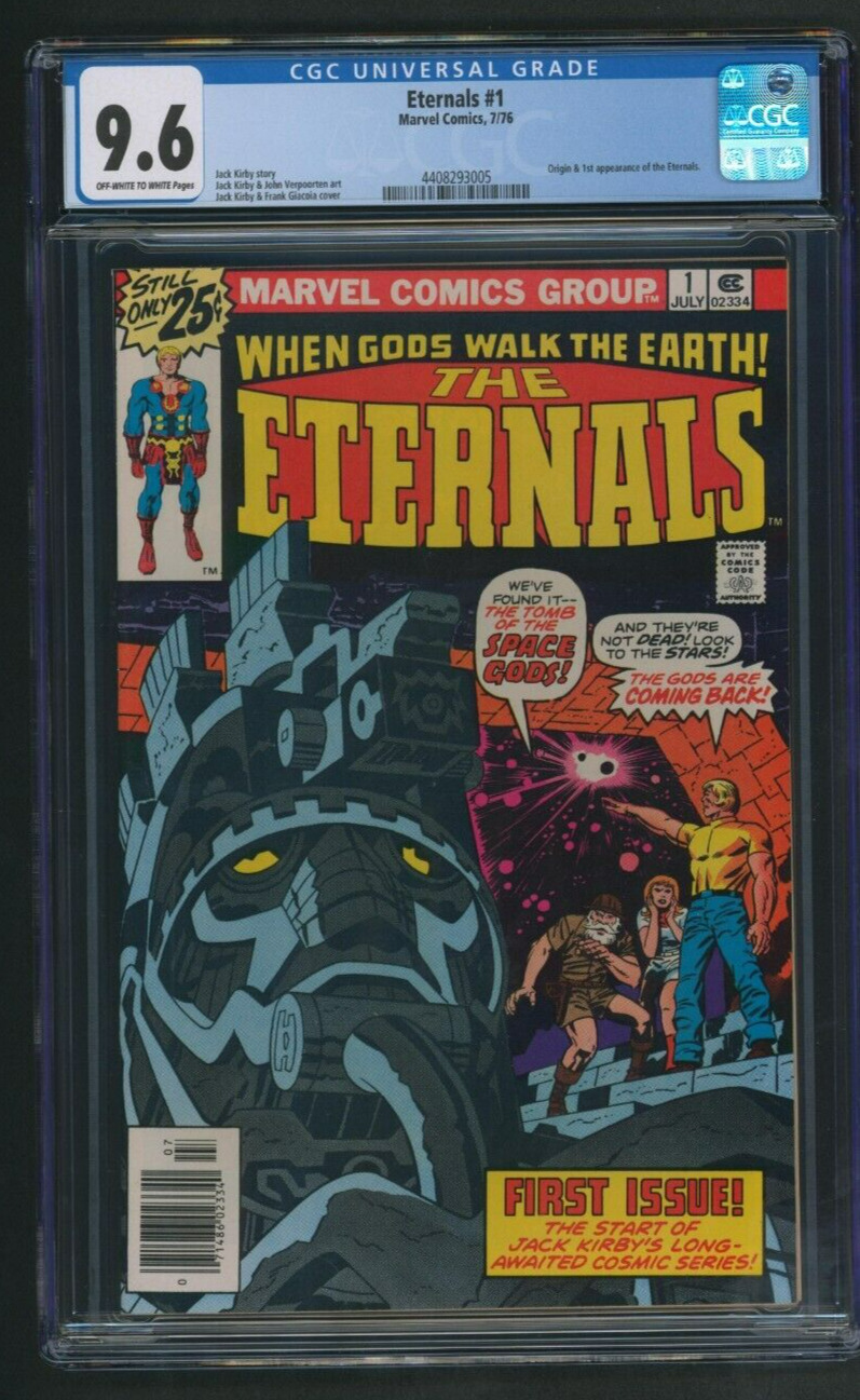 Eternals #1 CGC 9.6 Marvel 1976 1st app. Eternals, Ikaris, Makkari, Kro