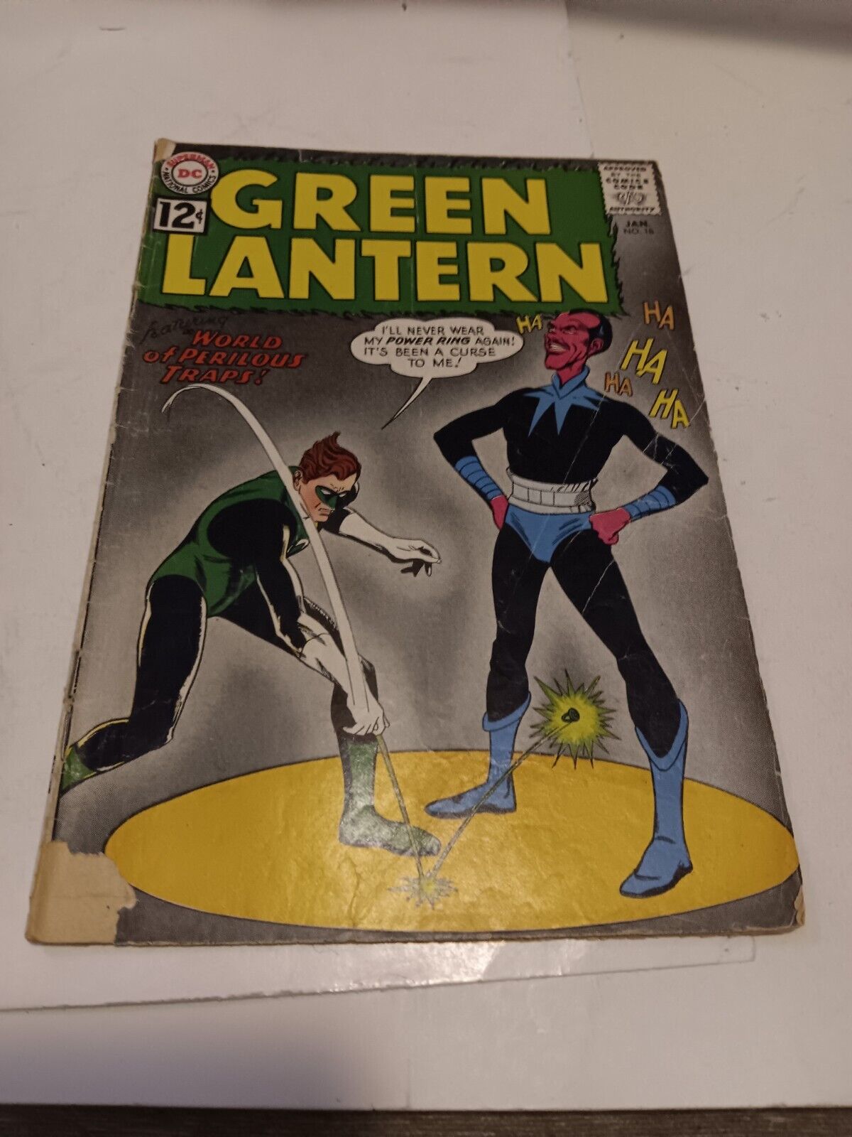 GREEN LANTERN #18 (1963) - LOW GRADE - SINESTRO APPEARANCE - JOHN BROOME