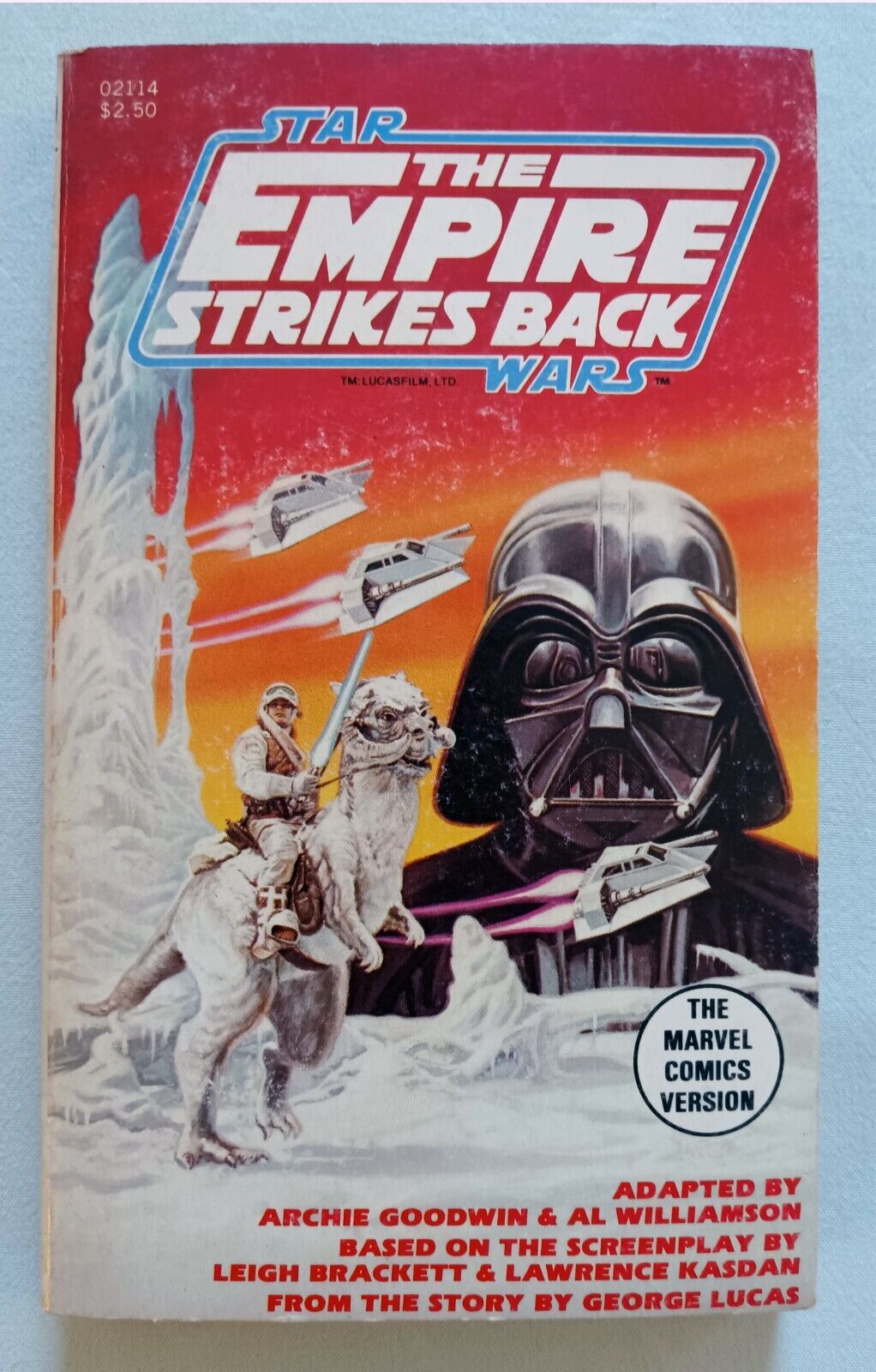 MARVEL ILLUSTRATED, STAR WARS. EMPIRE STRIKES BACK, PAPERBACK, PB, 1st, 1980
