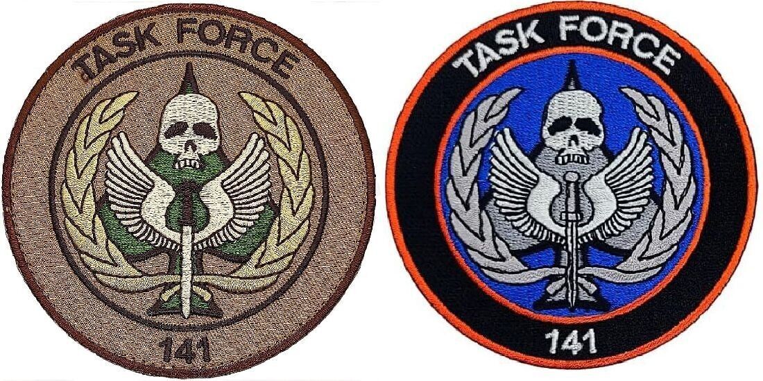 Call of Duty Tactical Morale Patch  -2PC Bundle HOOK BACKING