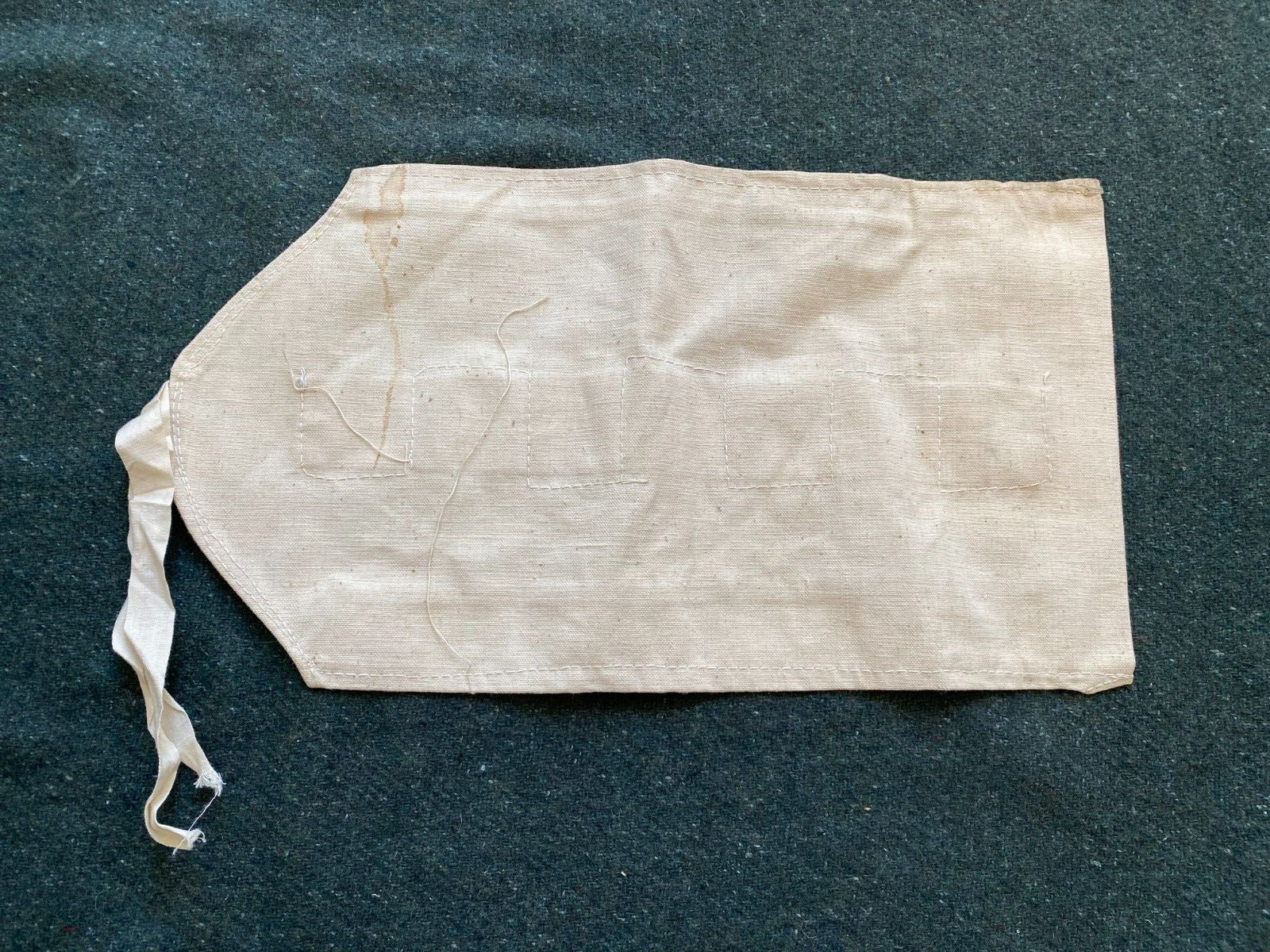 Original WW2 British Indian Army Issue White Wash Kit Roll - Unissued