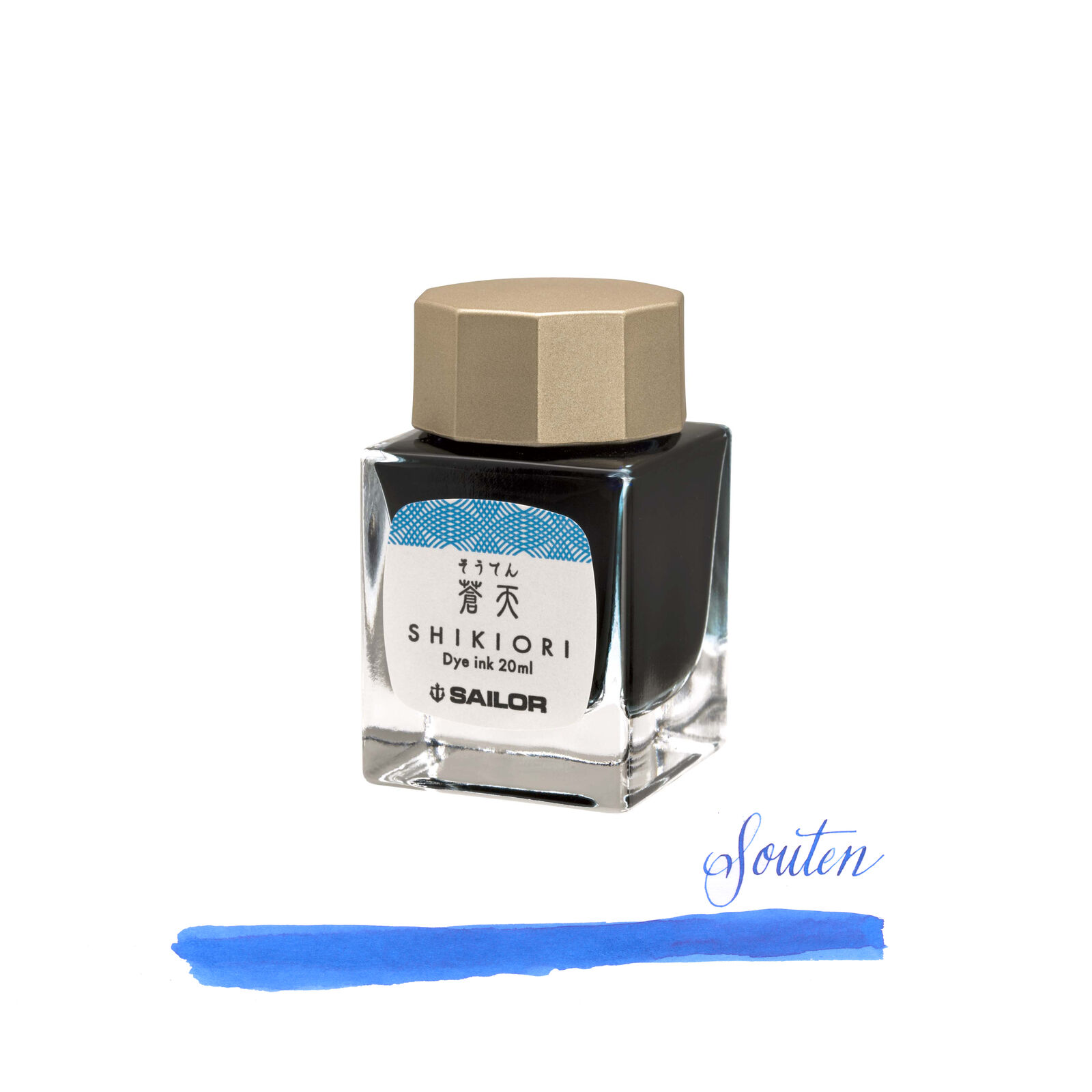 Sailor Shikiori Four Seasons Bottled Ink 20ml - Souten (Azure Sky) NEW