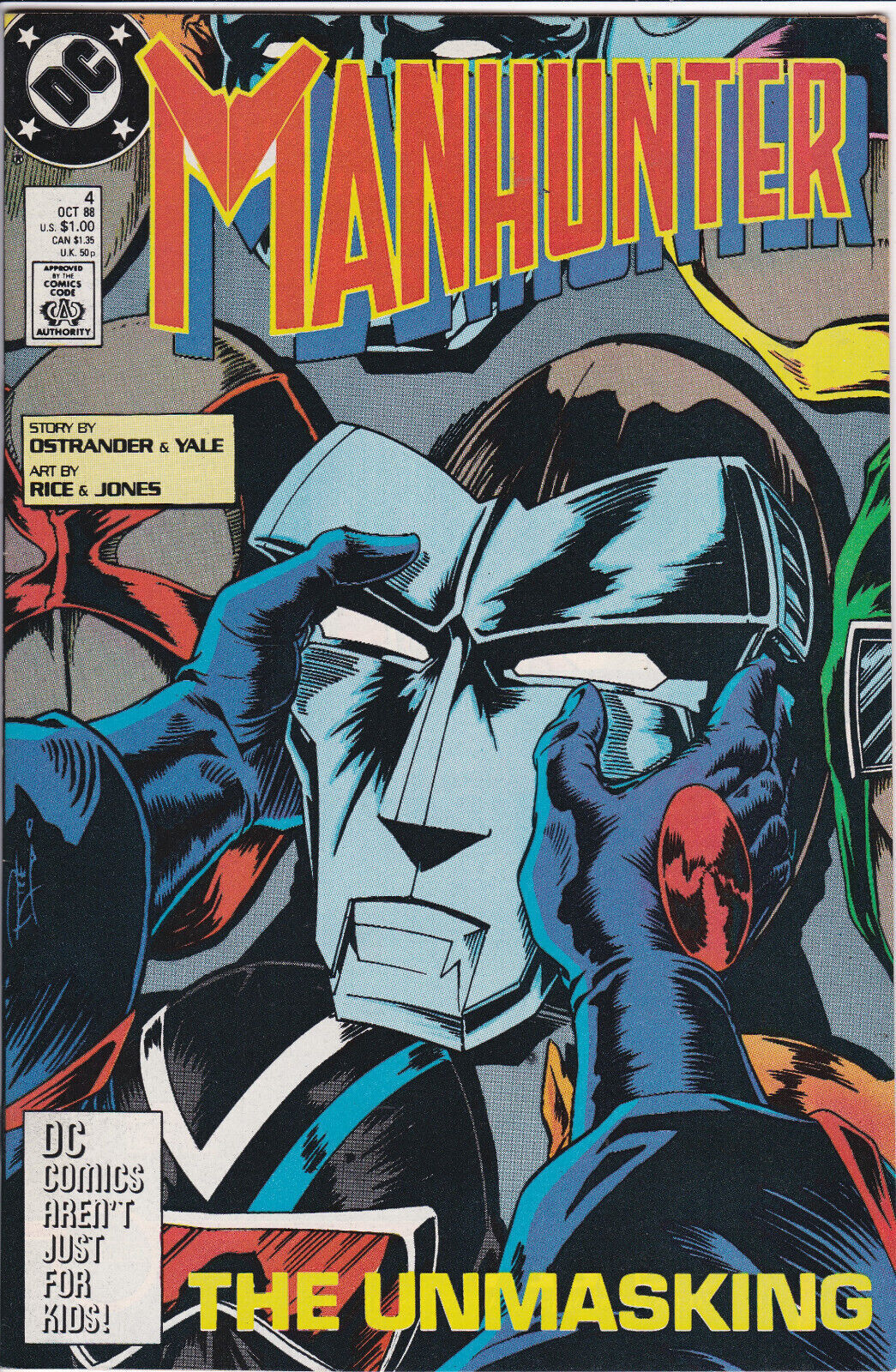 Manhunter #4 Vol. 1 (1988-1990) DC Comics, Direct Edition