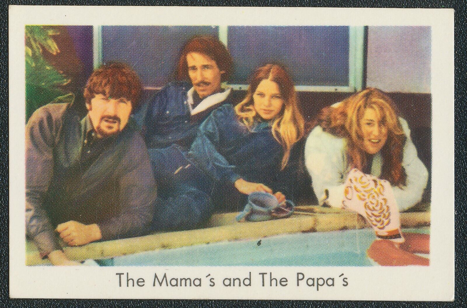1966 THE MAMA'S AND THE PAPA'S POPBILDER UNNUMBERED SERIES DUTCH GUM TV66-TV68 