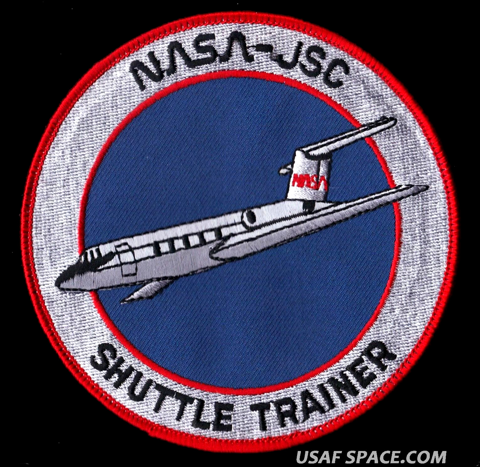 SHUTTLE TRAINER AIRCRAFT NASA JSC USAF ORIGINAL 4 5/8\
