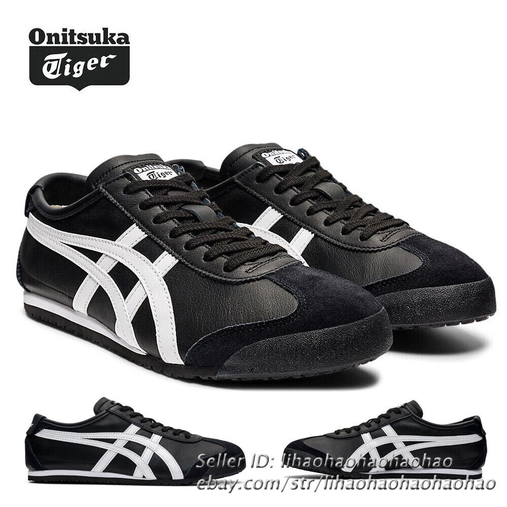 Onitsuka Tiger Mexico 66 Black/White 1183C102-001 Sneakers Unisex Shoes NEW