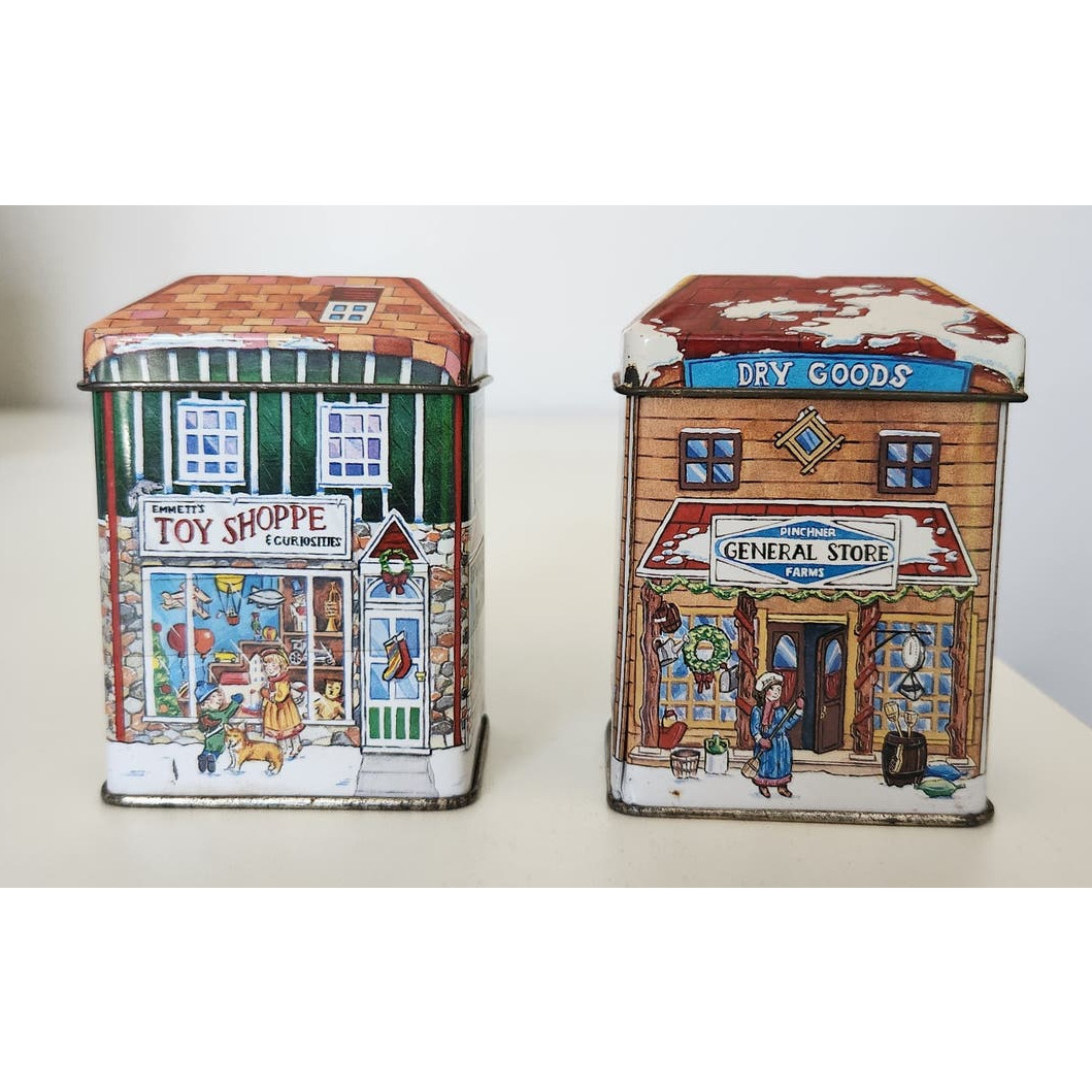 The Tin Box Co VTG 1989 Toy Shoppe & General Store 4\