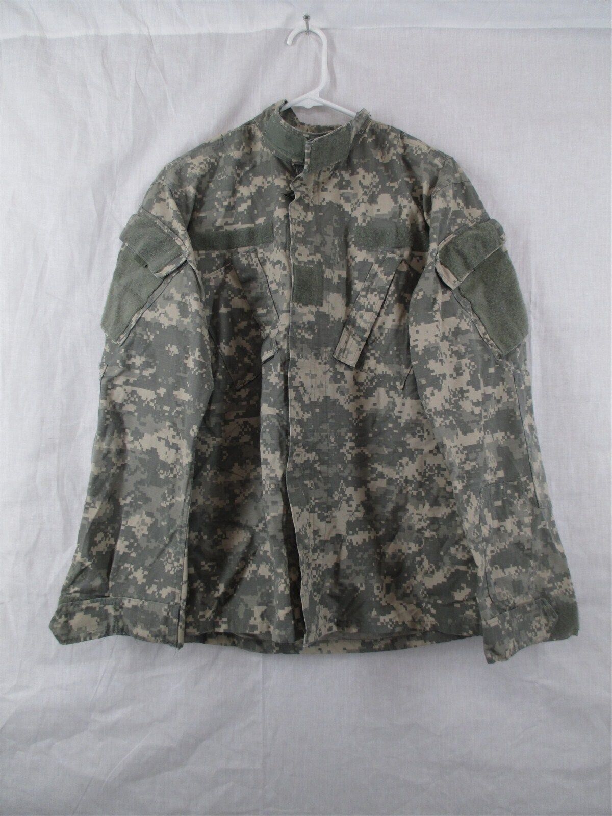 ACU Shirt/Coat Small Long USGI Digital Camo Cotton/Nylon Ripstop Army Combat