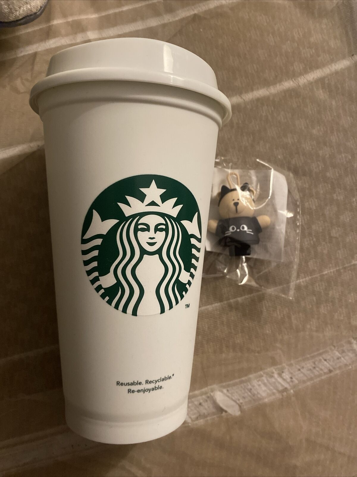 Starbucks Japan Halloween 2023 Reusable Cup &  Bearista Cap (NEW)