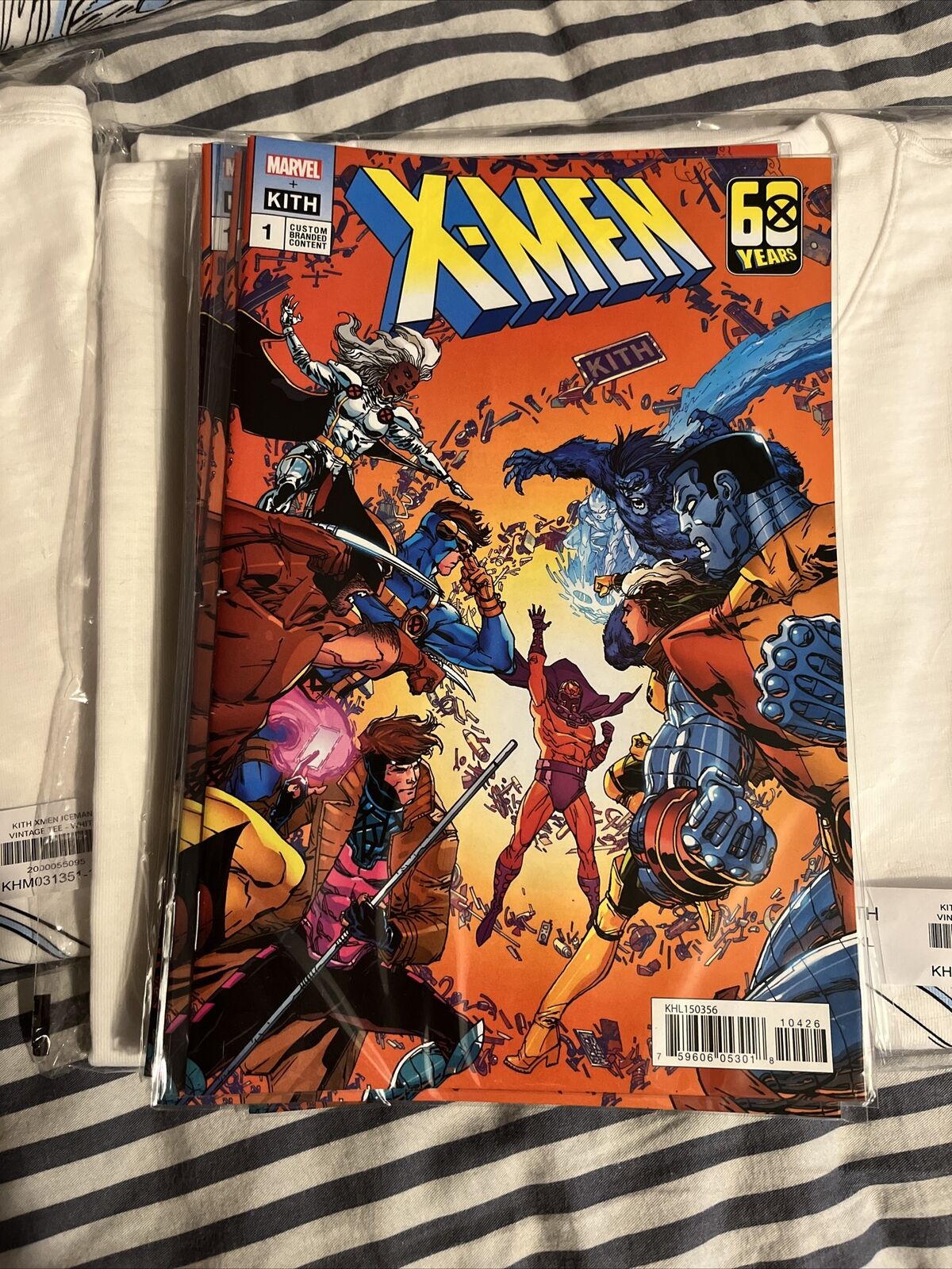 Kith x Marvel X-Men 60th Anniversary #1 Comic Book SDCC 2023 New Limited