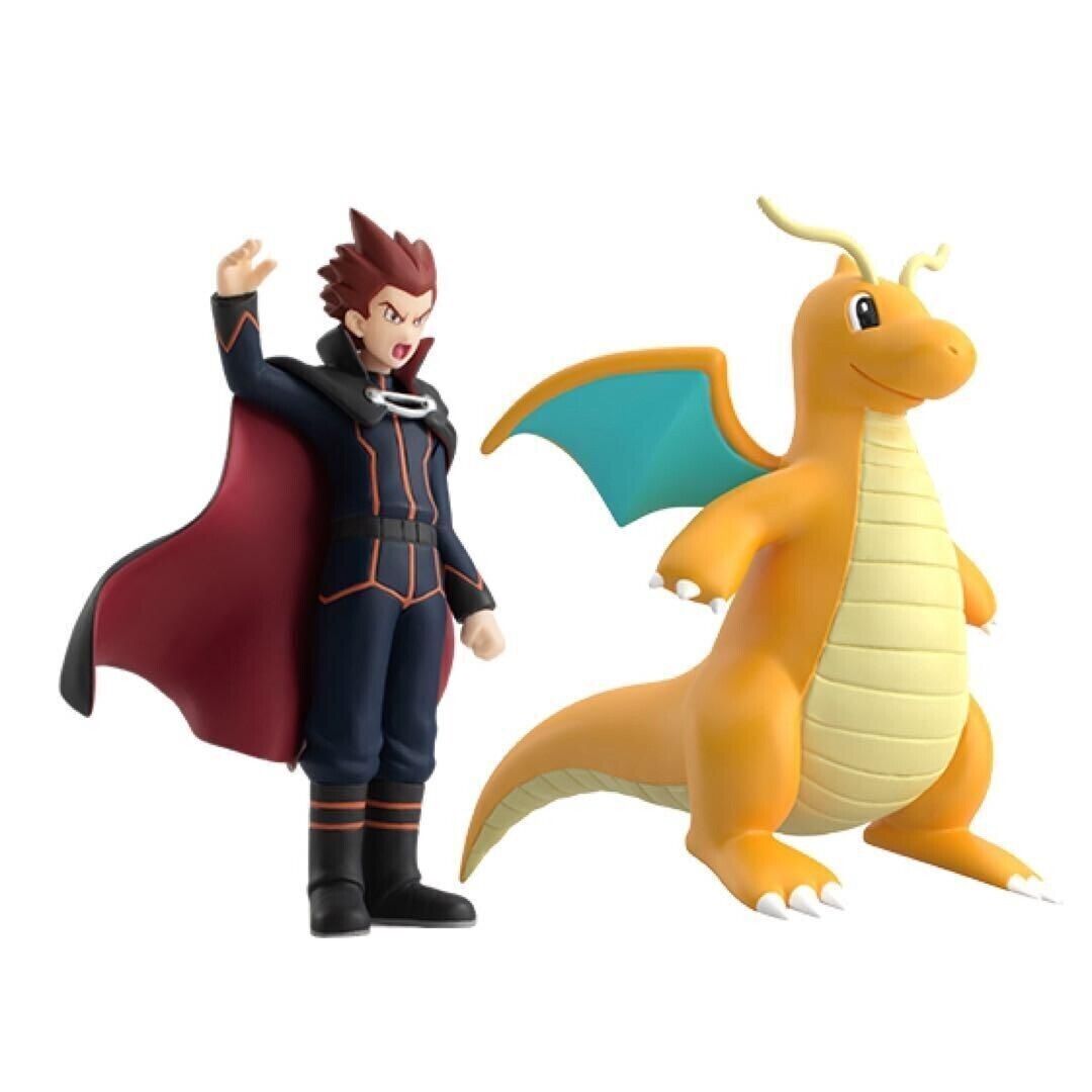 Pokemon Scale World Kanto Region Lance & Dragonite 1/20 Figure Bandai