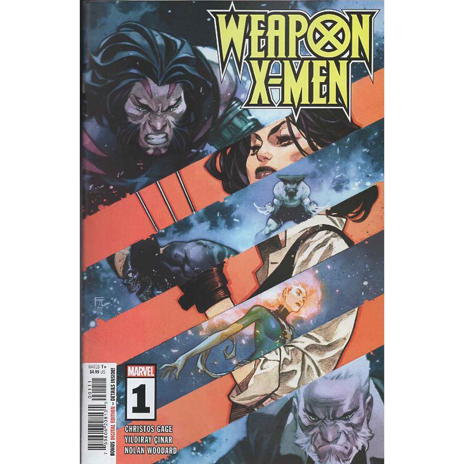 Weapon X-Men #1 Marvel Comics First Printing