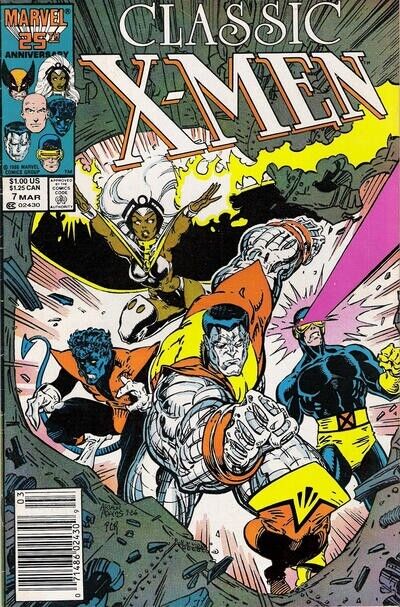 Classic X-Men #7 Newsstand Variant