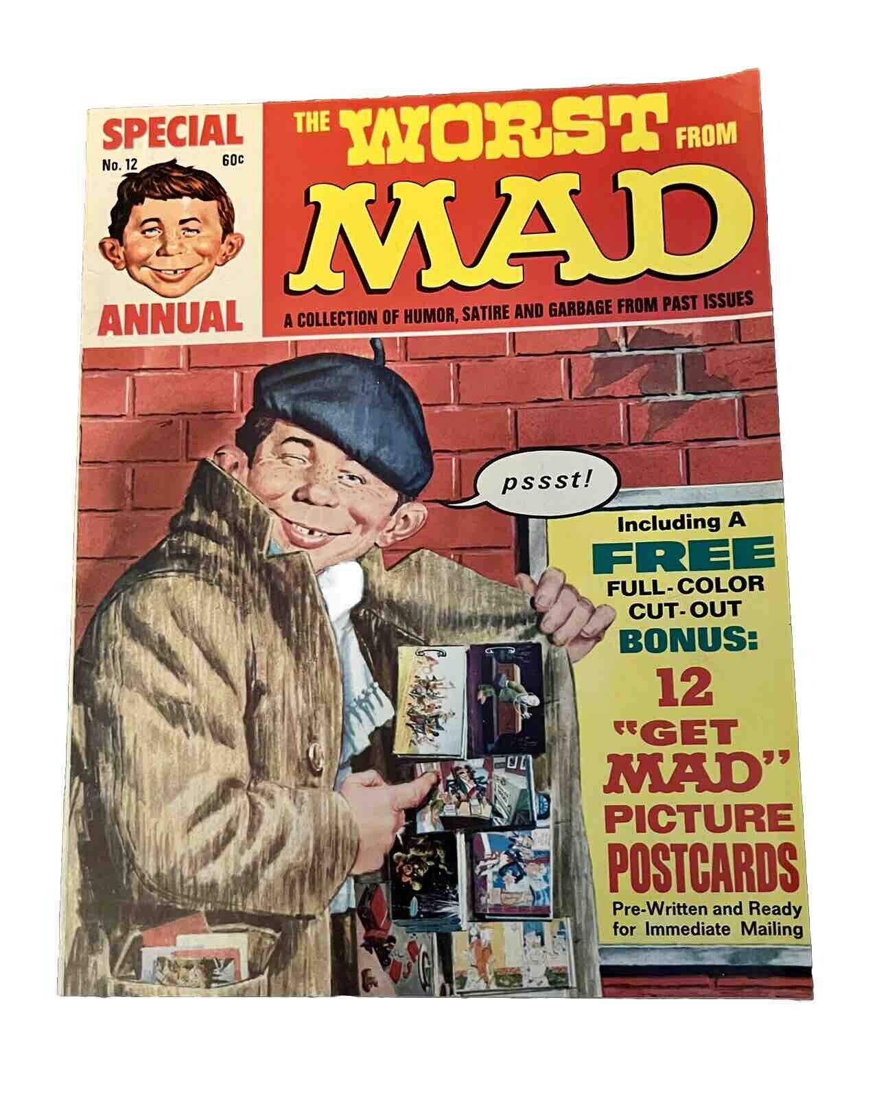 The Worst From MAD Magazine Special Annual #12 (1969) 12 Postcards Fine Condit
