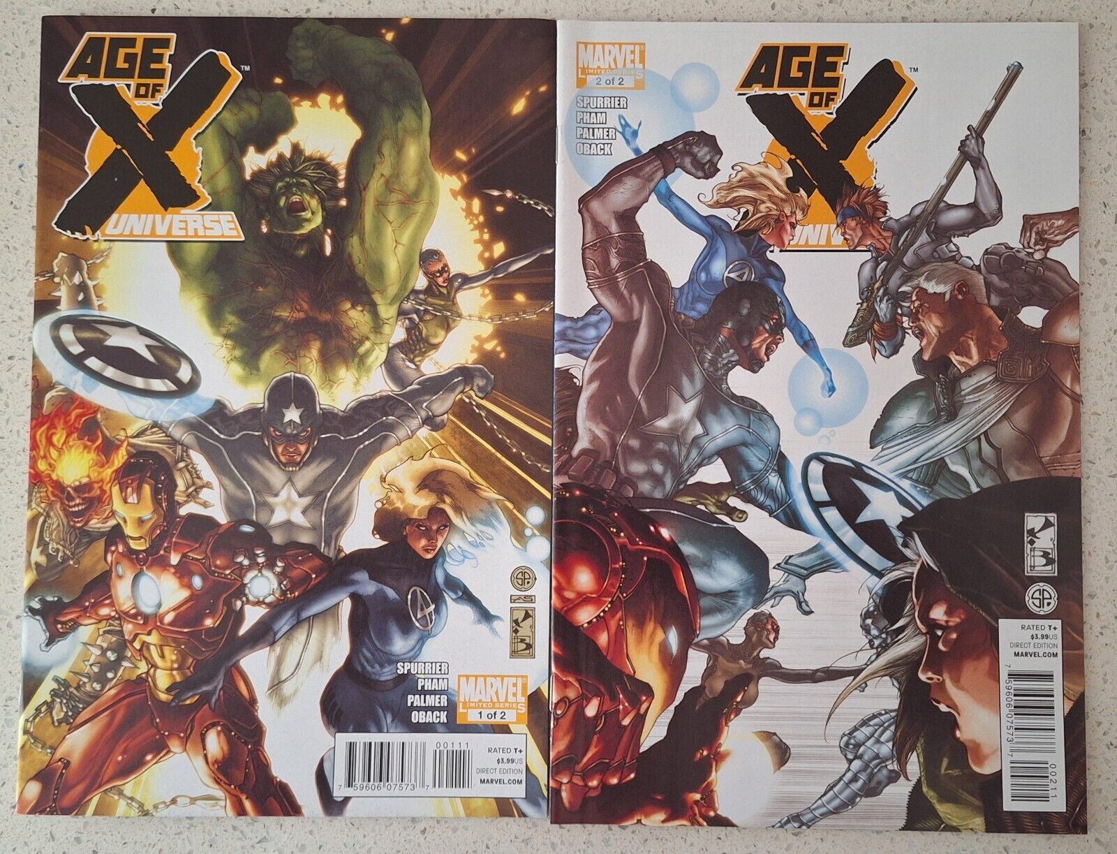 Marvel-Age of X Universe #1-2 Complete Series-2011-X-Men