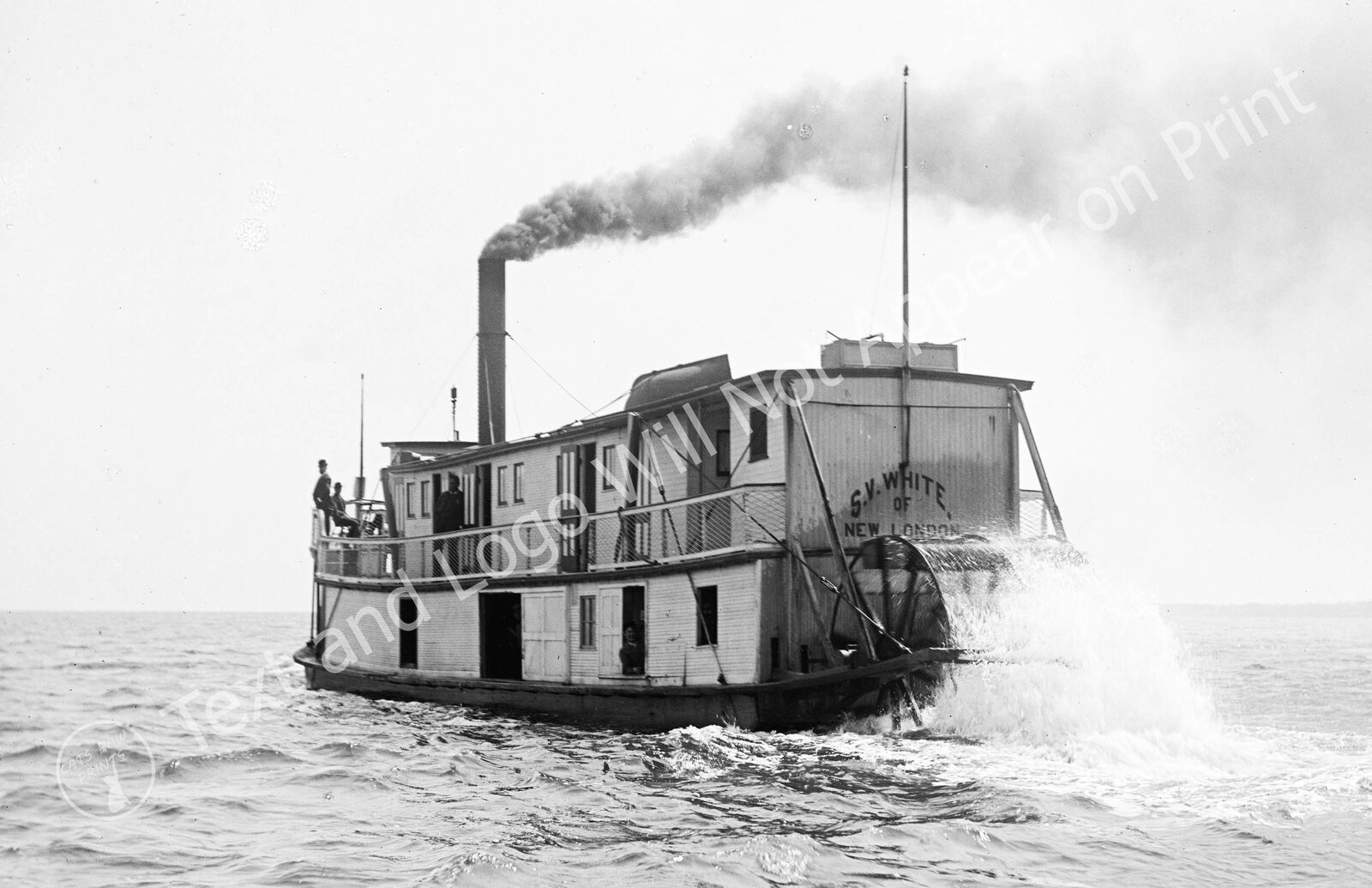 1880\'s S.V. White on the Indian River, Florida Old Photo 11\