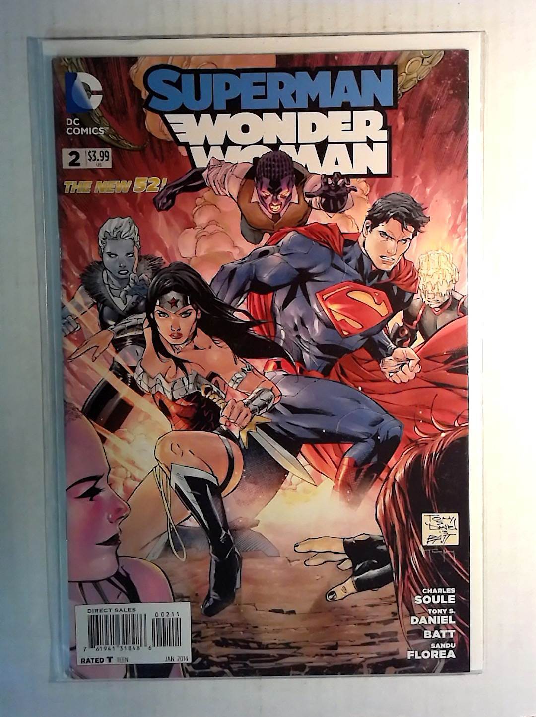 Superman/Wonder Woman #2 DC Comics (2014) VF/NM 1st Print Comic Book