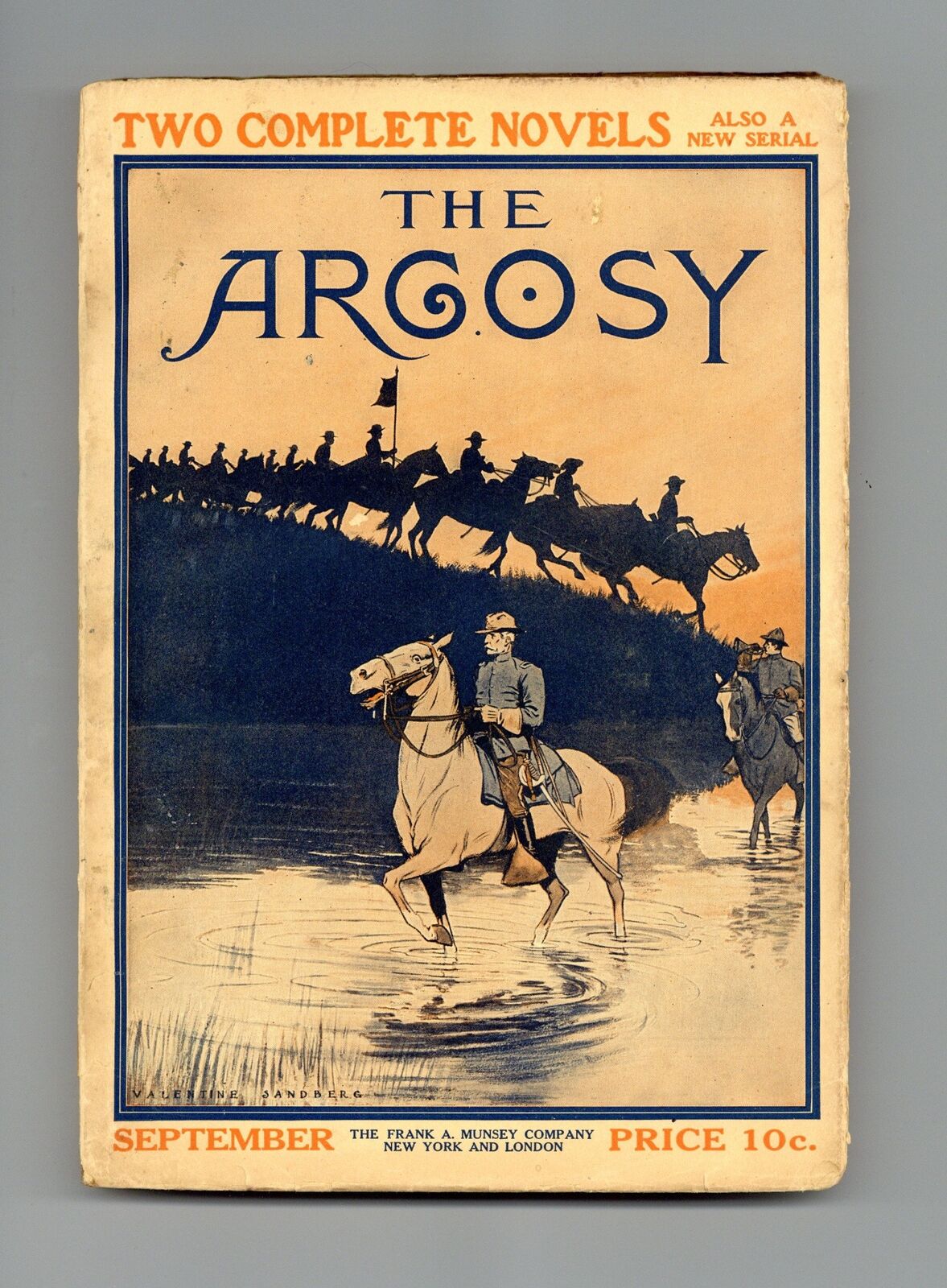 Argosy Part 2: Argosy Sep 1909 Vol. 61 #2 VG+ 4.5