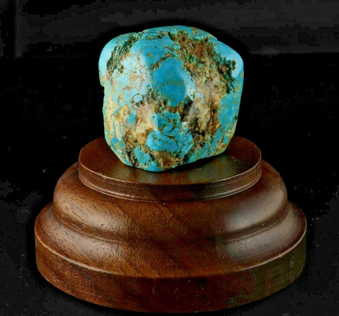 COLLECTIBLE Rare Evans Turquoise Museum Grade Mineral Specimen