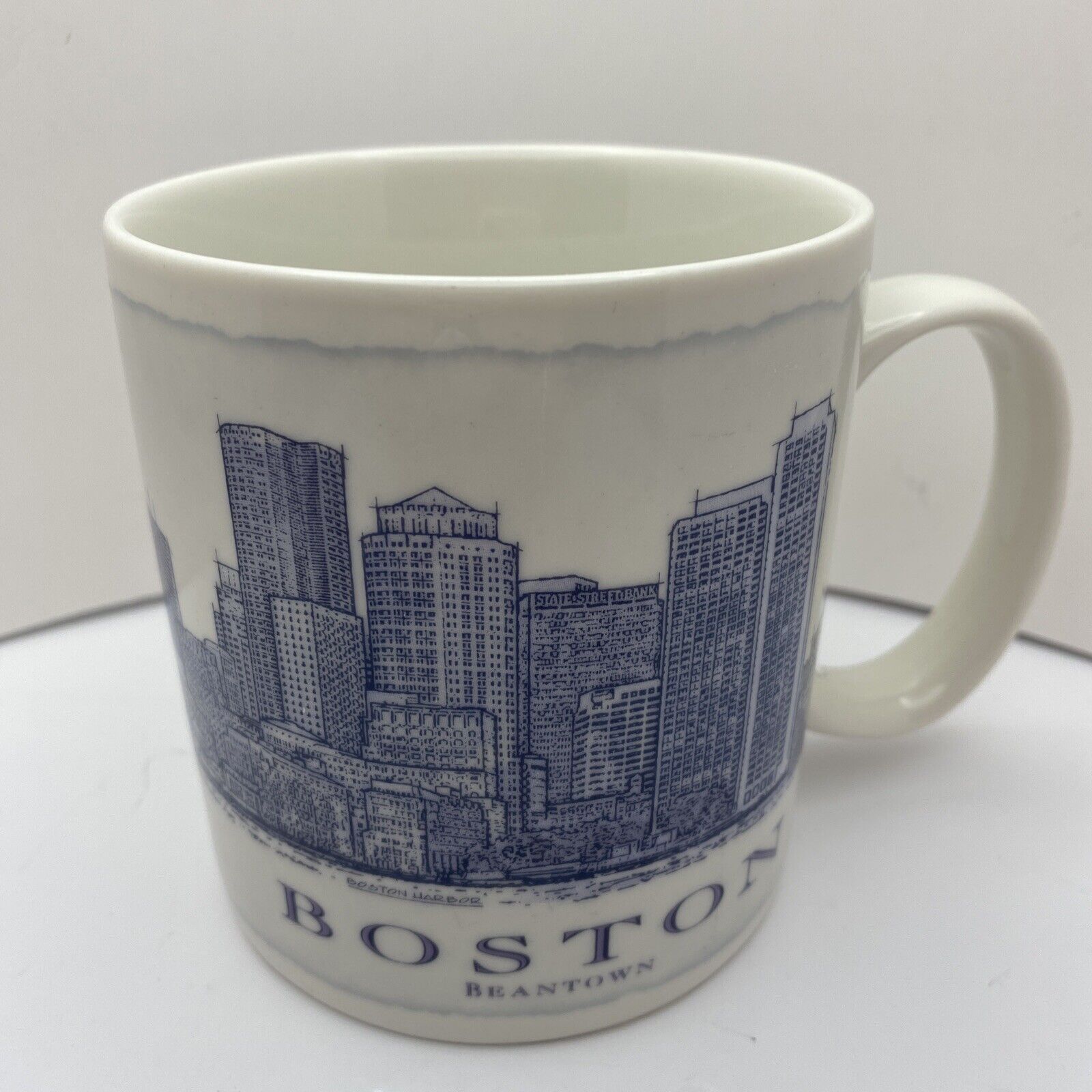Starbucks Boston Beantown Coffee Mug Architecture Series 2006 City Scape 18oz 