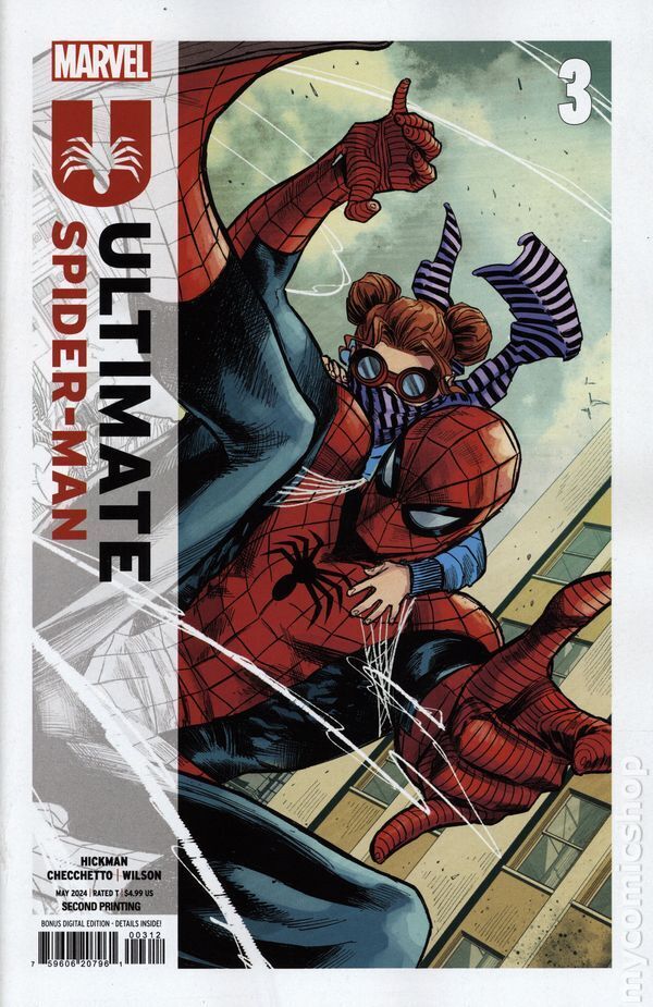 Ultimate Spider-Man #3G 2024 Stock Image
