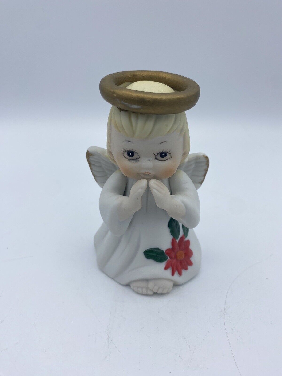 Vintage Porcelain Angel Bell By George Good Figurine Without Box