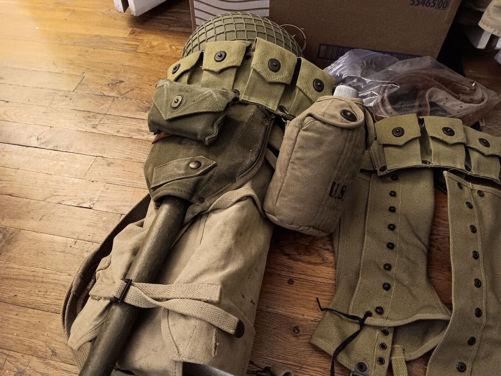 ww 2 us army field gear collectibles