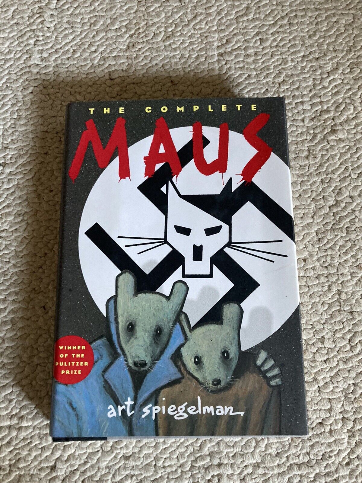 The Complete Maus Parts I & II Hardcover with Dust Jacket By Art Spiegelman NEW
