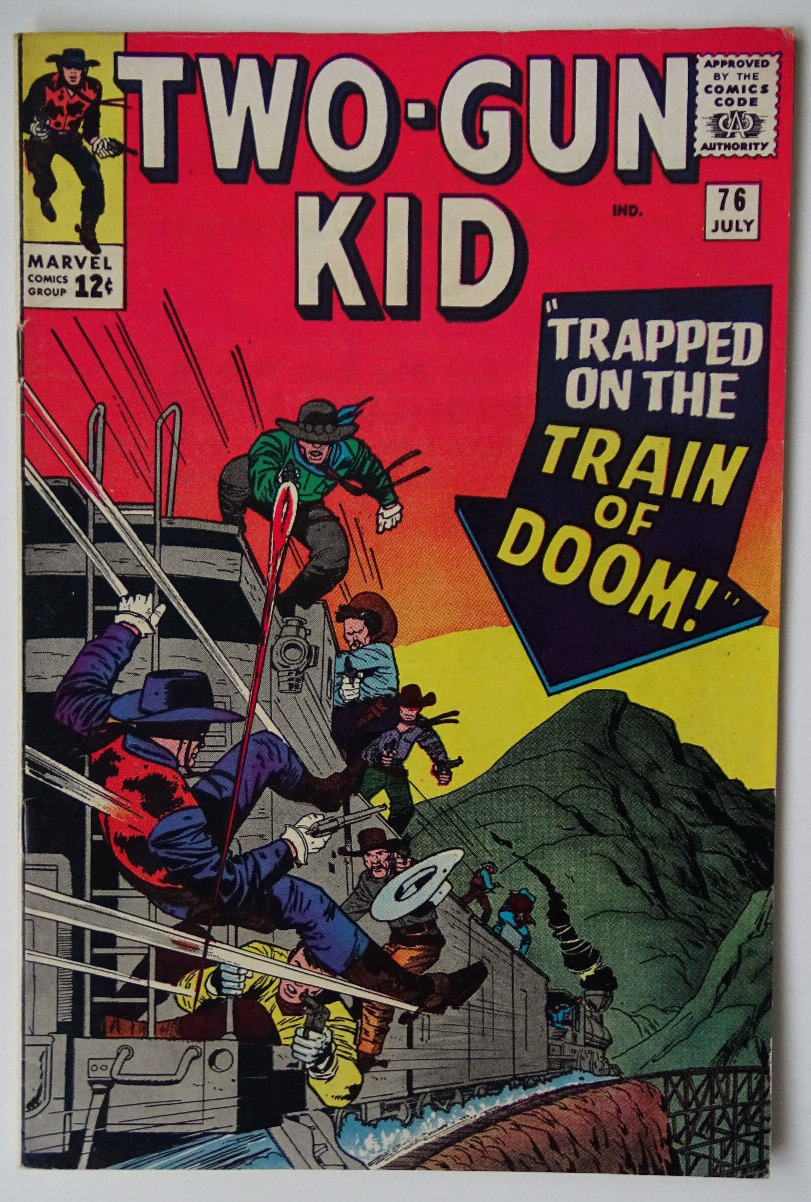 Comic Book- Two Gun Kid #76 Kirby, Ayers, Lee 1965