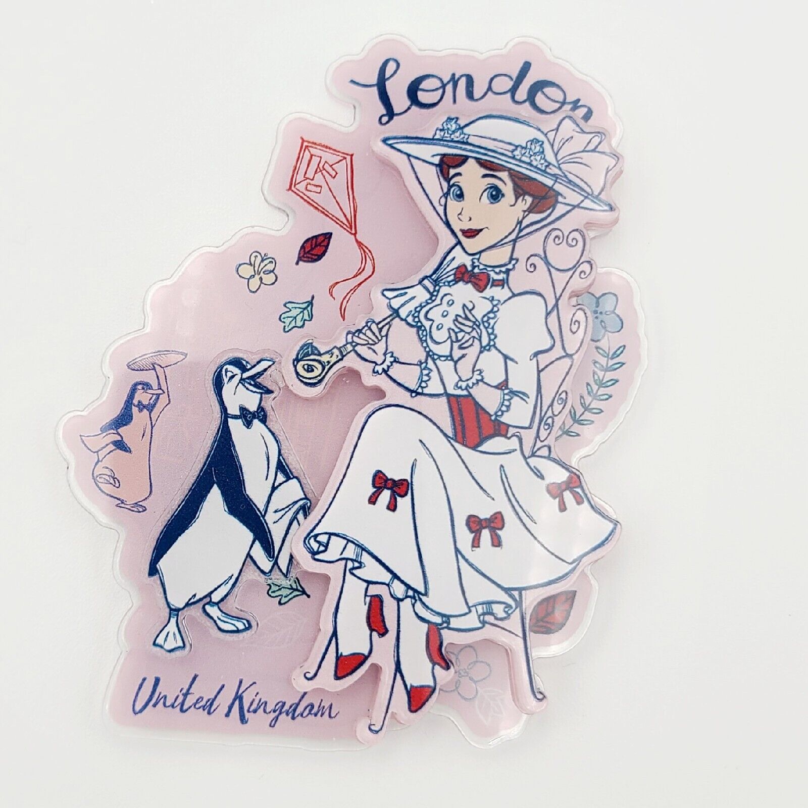 *Magnet* Disney Parks Epcot United Kingdom Mary Poppins Practically Perfect NEW