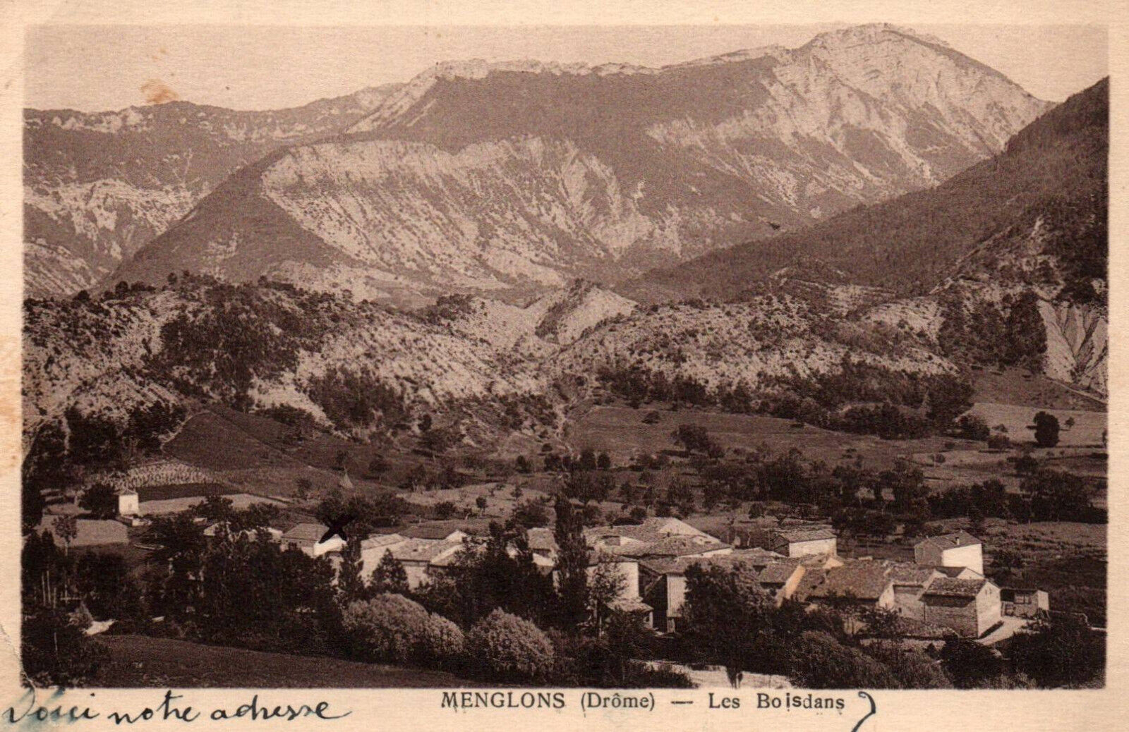 CPA 26 - MENGLONS (Drôme)