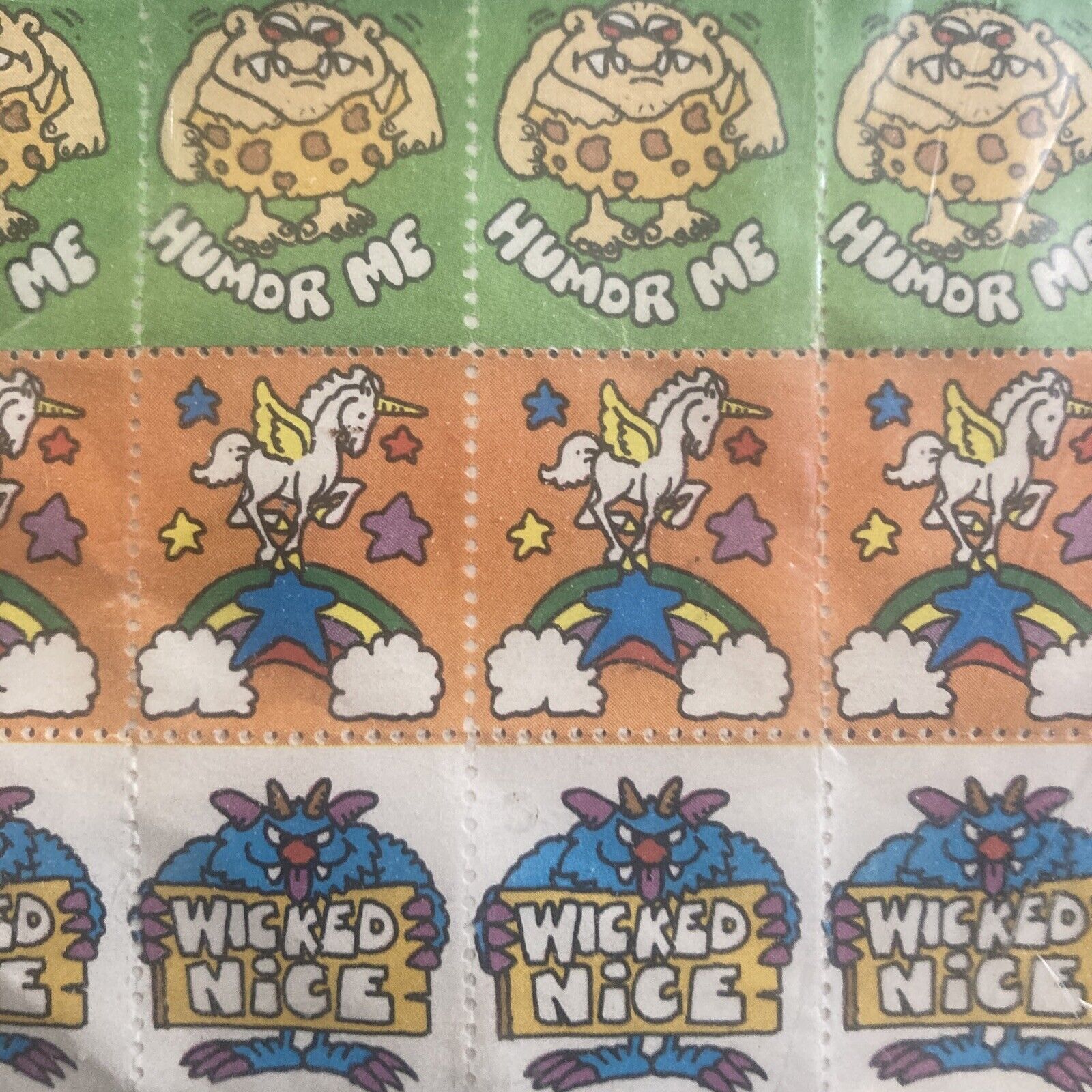 Vintage Kellogg’s Fun Stamps Cereal Premium