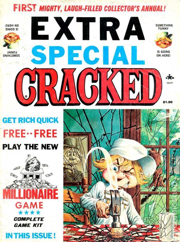 Cracked Extra Special #1 FN 1976 Stock Image