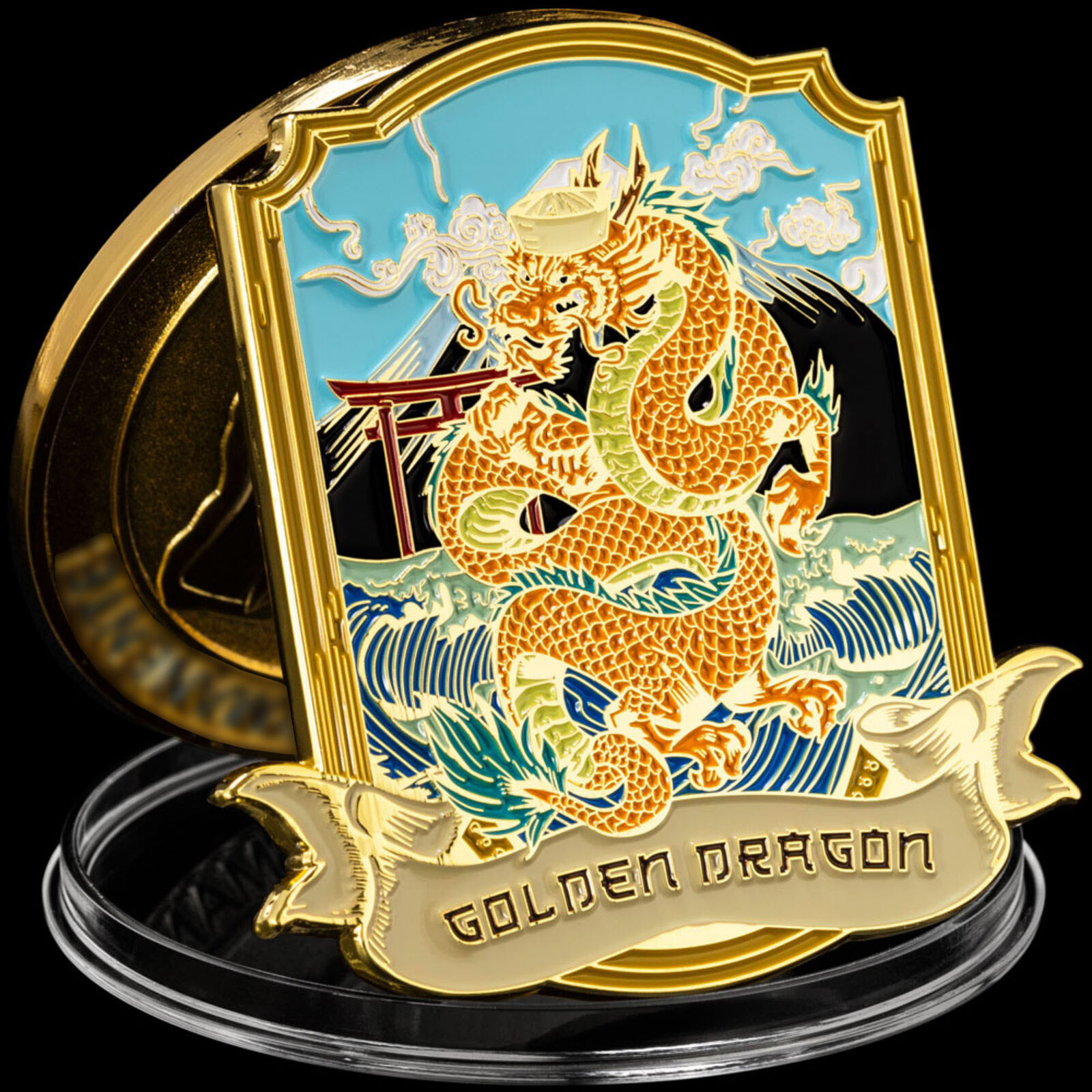 Golden Dragon Challenge Coin