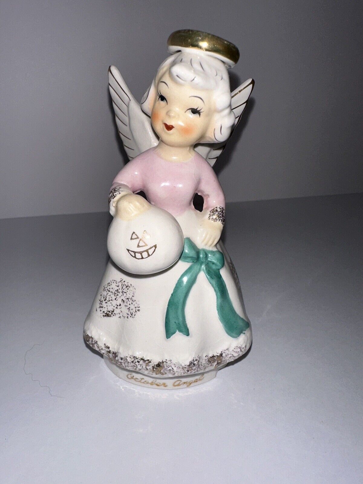 Vintage Ucagco Ceramics Japan October Angel