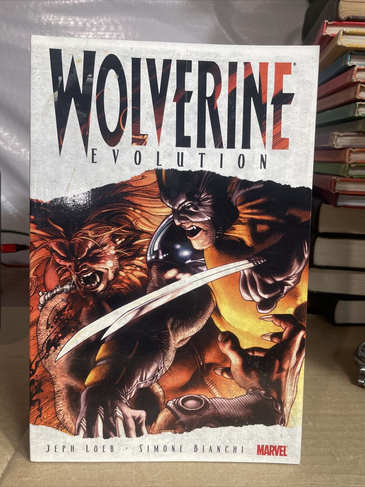 Wolverine : Evolution by Jeph Loeb (2008, Trade Paperback) First Printing