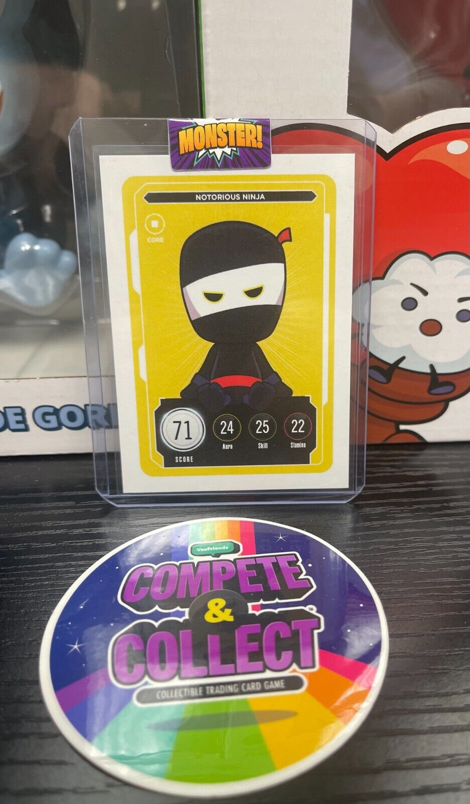 VeeFriends Series 2 CORE Notorious Ninja Score 71 Compete and Collect
